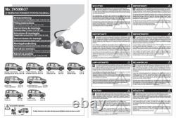Towbar to fit Peugeot Partner Van 2018on L1 / Standard Length Towball Electrics