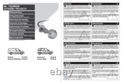 Towbar to fit Peugeot Partner Van L1 (SWB) B9 2008 to 2018 MK2 Towball Electrics
