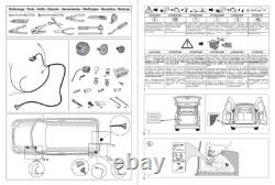 Towbar to fit Peugeot Partner Van L1 (SWB) B9 2008 to 2018 MK2 Towball Electrics