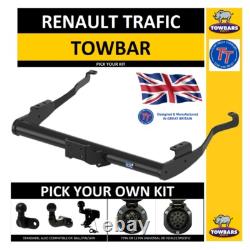Towbar to fit Renault Trafic Van (Mark III) Mid 2014 on TowBar Towball Electrics