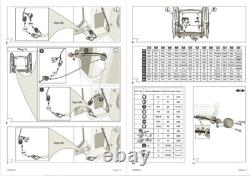 Towbar to fit Vauxhall Vivaro X82 Van Mid 2014 to July 2019 Towball Electrics