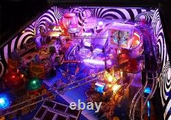 Ultimate TWILIGHT ZONE Pinball Spiral Vortex Inner Cabinet & Backboard Decal Mod