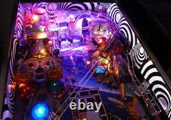 Ultimate TWILIGHT ZONE Pinball Spiral Vortex Inner Cabinet & Backboard Decal Mod