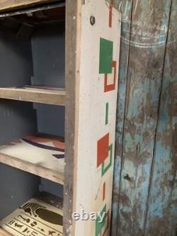 Unique Pinball Machine Drinks Cabinet Wooden Shelves Unit Games Room Man Cave