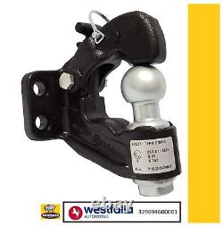 Universal Combition Towing Pintle with Tow Ball & Hitch Hook To Take Towing Eye