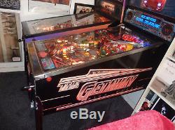 Very nice Getaway High Speed II pinball machine