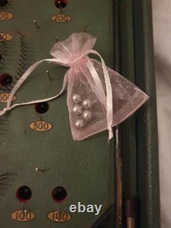 Vintage 1920s Pixie Pin Bagatelle Pinball Game