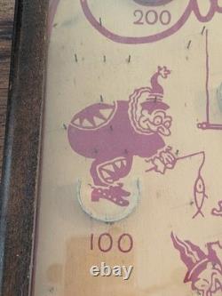 Vintage 1930's CLOWNING UP Pinball Game Made In St. Louis, MO Carnival Games EUC Vintage 1930's CLOWNING UP Pinball Game Made In St. Louis, MO Carnival Games EUC