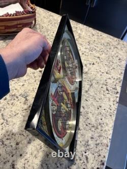 Vintage 1934 Airways Pinball Game withBingo Lindstrom Tool & Toy Co Airplane Sign