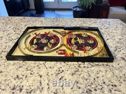 Vintage 1934 Airways Pinball Game withBingo Lindstrom Tool & Toy Co Airplane Sign