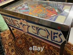 Vintage 1980 The Rolling Stones Bally Official Pinball Machine Working & Ready
