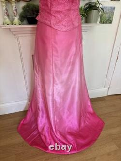 Vintage 2000s YVE London Fairytale Beaded Two Piece Prom Dress