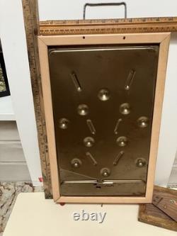 Vintage AMBUSH Poosh M Up Pinball Table Top Bagatelle Game Northwestern with Box