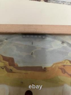 Vintage AMBUSH Poosh M Up Pinball Table Top Bagatelle Game Northwestern with Box