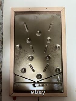 Vintage AMBUSH Poosh M Up Pinball Table Top Bagatelle Game Northwestern with Box