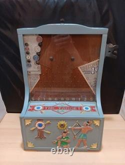 Vintage Antique O D Jennings & Co THE TARGET Trade Stimulator Pinball Coin Game