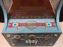 Vintage Antique O D Jennings & Co THE TARGET Trade Stimulator Pinball Coin Game