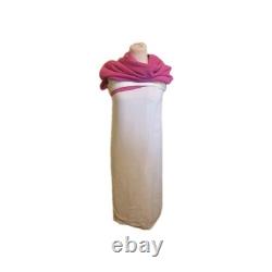 Vintage Balenciaga pink and white dress