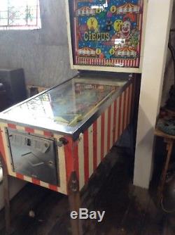 Vintage Bally Circus Pinball Machine