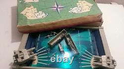 Vintage Basketball Pinball Original Box Game Toy Shooting Hungary Lemez Jatek