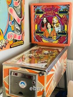 Vintage Charlies Angels Pinball Machine