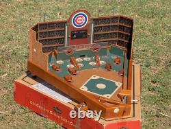 Vintage Chicago Cubs Classic Baseball Large Wood Pinball Game Old Century Clas