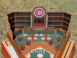 Vintage Chicago Cubs Classic Baseball Large Wood Pinball Game Old Century Clas