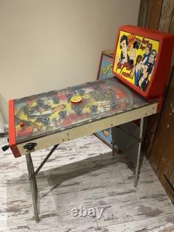 Vintage Coleco The Fonz Pinball Machine Toy Boxed TV Show Happy Days 1977