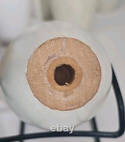 Vintage Duck Pin Bowling Set of 10 Pins & 3 original Wood Duck Pin Bowling Balls