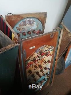 Vintage GENCO Airport Pinball Machines Collection Joblot