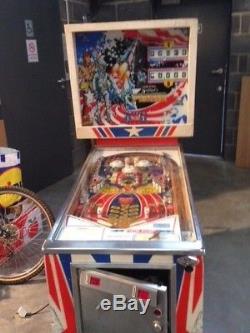 Vintage Gottlieb Pinball Machine 1976 Pioneer (spirit Of 76) USA Arcade