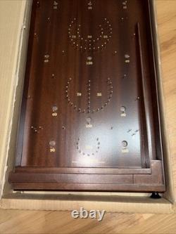Vintage House of Marbles Bagatelle Wooden Pin Ball Machine & User Guide New Cond