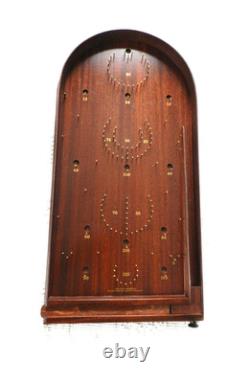 Vintage House of Marbles Wooden Bagatelle Pinball Game from England Near Mint