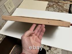 Vintage JET AGE Poosh M Up Pinball Table Top Bagatelle Game Airplanes withbox NOS