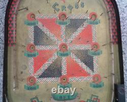 Vintage Joseph Schneider Criss Cross Pinball Bagatelle Circa 1935 Very Rare