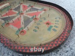 Vintage Joseph Schneider Criss Cross Pinball Bagatelle Circa 1935 Very Rare