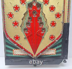 Vintage Joseph Schneider Kick-Back Bagatelle Marble Game Tabletop Pinball USA