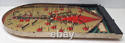 Vintage Joseph Schneider Kick-Back Bagatelle Marble Game Tabletop Pinball USA