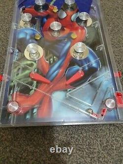 Vintage Marvel Spiderman Flipper Pinball Game 2003 by popular toys