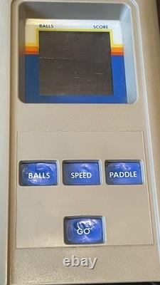 Vintage Milton Bradley Microvision Game Cartridge Baseball Pinball Blockbuster