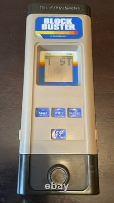 Vintage Milton Bradley Microvision Game Cartridge Baseball Pinball Blockbuster