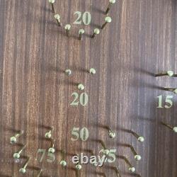 Vintage Past Times Bagatelle Game Pin Ball Tabletop Hit Pin SHEESHAM WOOD