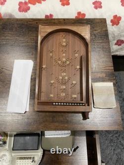 Vintage Past Times Bagatelle Game Pin Ball Tabletop Hit Pin SHEESHAM WOOD
