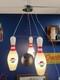 Vintage Pepsi Light Bowling Pins And Ball