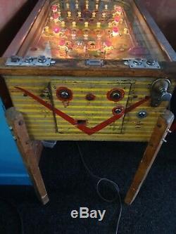Vintage Pinball Bingo Machine