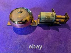 Vintage Pinball Machine Bell Gold Plated Cirqus Voltaire