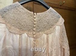 Vintage Pink Wedding/ Bridemaid/Prom Dress