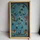 Vintage Poosh-m-up Big 5 Baseball Pinball Game Wood Frame Wall Mount