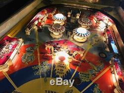 Vintage Rare 1970s Bally Space Time Pinball Machine Mancave Arcade Machine