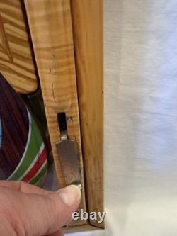 Vintage'Round the World Metal Tabletop Pinball Game Durable Toy & Novelty NYC